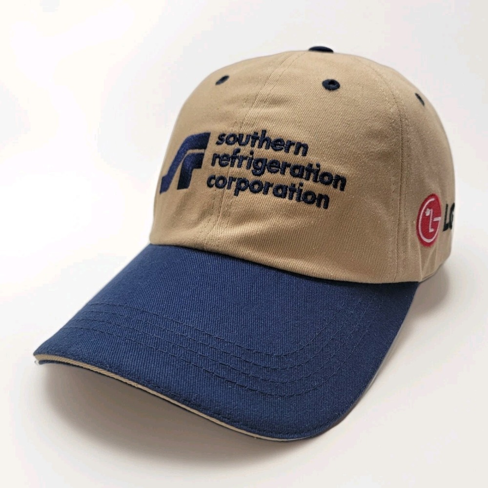 Southern‎ Refrigeration Corporation LG Hat Work Uniform Adjustable Strapback Cap